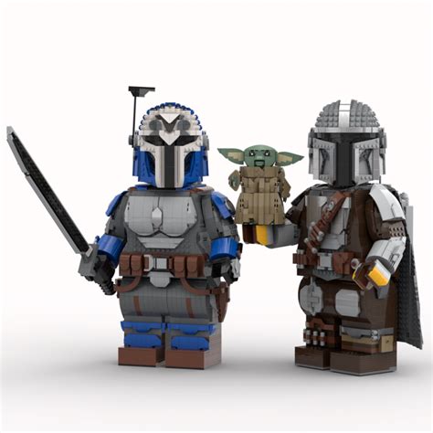 LEGO® instructions Grogu midifigure (fits the Mandalorian megafigure)