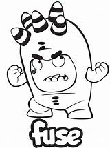 Oddbods coloring Pages  Free For Kids sketch template