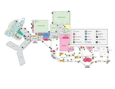 Treasure Island Resort Map - Carlye Albertina