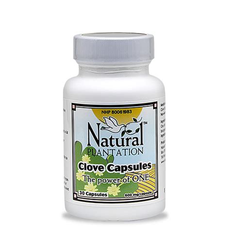 Natural Plantation Clove, 30 Capsules - Your Health Food Store and So Much More! | Old Fashion Foods