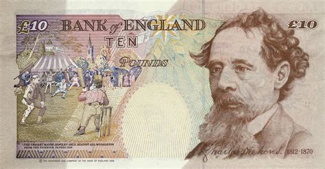 England 10 Pound Sterling note 1993 Charles Dickens|World Banknotes & Coins Pictures | Old Money ...