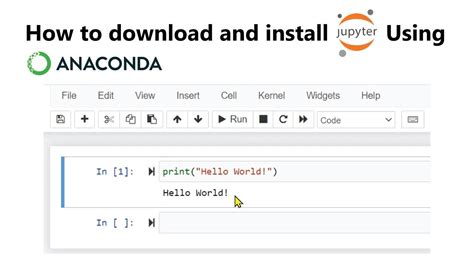 How to download and install Jupyter Notebook using Anaconda's ...