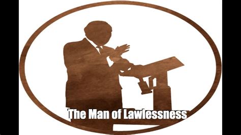 Man of Lawlessness - YouTube