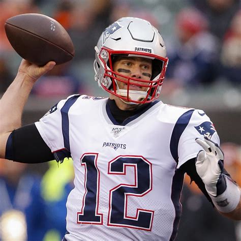 Tom Brady, Patriots Clinch 2019 NFL Playoff Berth with Win vs. Bengals ...