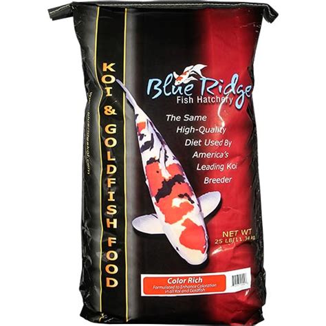 Blue Ridge Color Rich Koi Fish Food - 14 lbs. (Large Pellet) | KoiPondStore