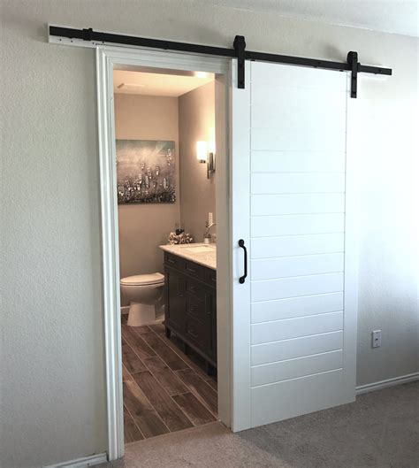 11 Sample Barn Door For Bathroom With New Ideas | Home decorating Ideas