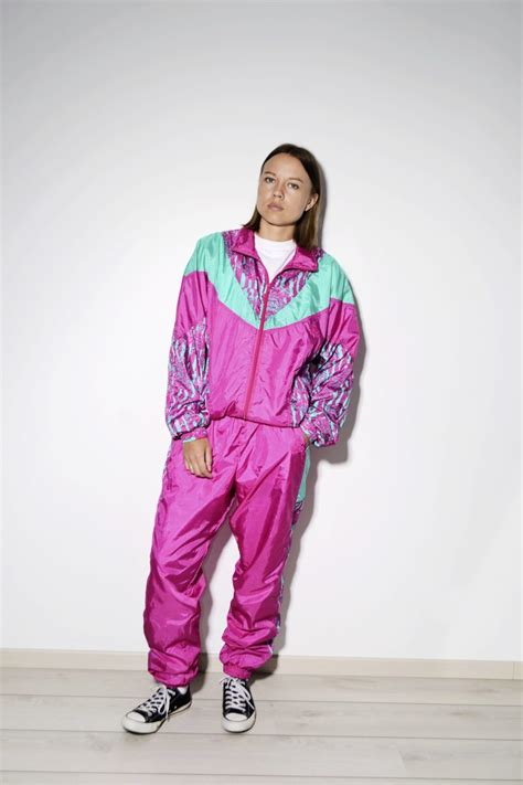 Vintage tracksuit set Small pink | HOT MILK 80's vintage clothing