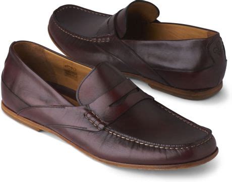 Patrick Cox Figure Penny Loafers Wine in Purple for Men (wine) | Lyst