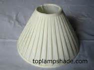 Pleated Fabric Lamp Shades - Pleated Lampshades
