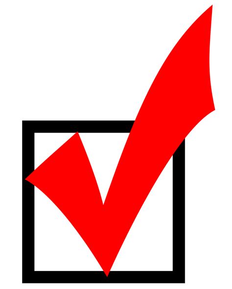 File:Red Checkmark.svg - Wikimedia Commons