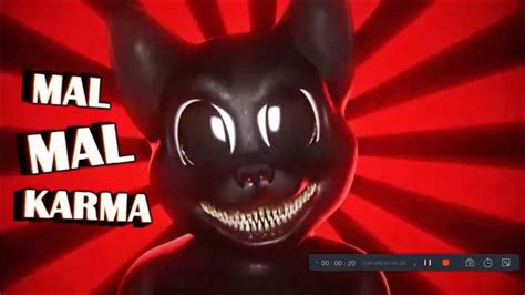 mal karma cartoón cat original @Horror Skunx en Español No estás bien la musica.. - YouTube