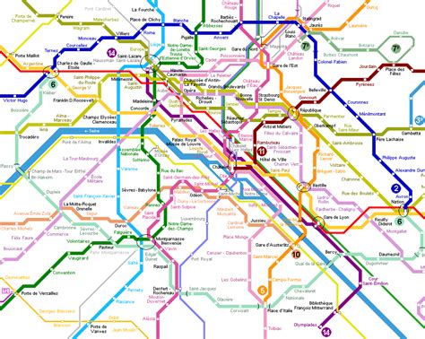 UrbanRail.Net > Europe > France > Métro de PARIS - Paris Subway | Paris metro map, Paris metro ...