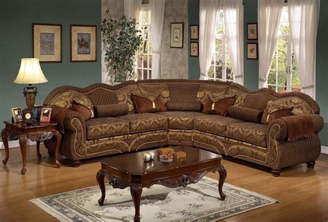 sectional sofa traditional | Traditional living room furniture, Elegant sofa sets, Furniture