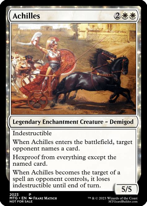 Achilles : r/custommagic