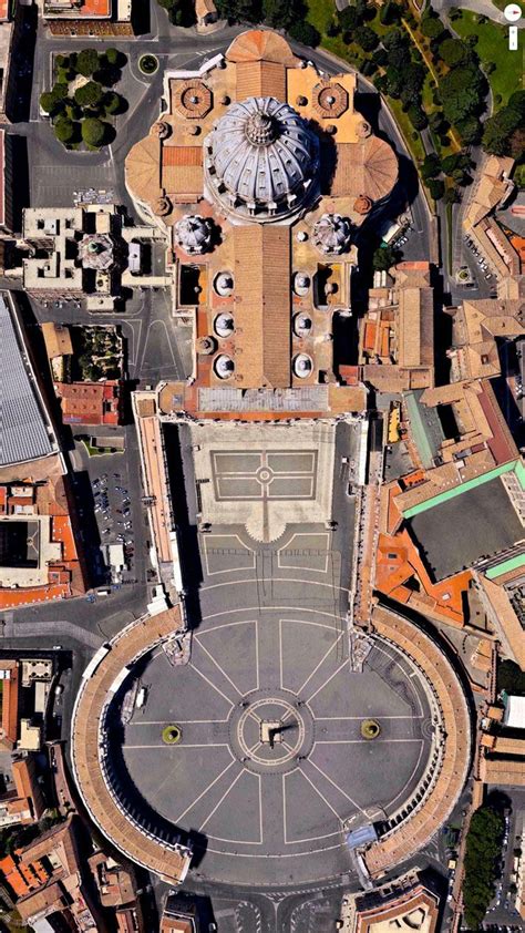 Daily Overview: Captivating Satellite Images of Earth | Yatzer | Birds eye, Vatican, Italy