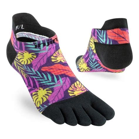 Spectrum Run Lightweight No-Show WOMENS Running Toe Socks Lush (2020) at NorthernRunner.com