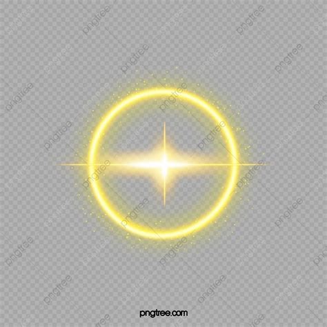 Golden Halo Clipart Vector, Golden Flare Halo, Golden Aperture, Golden Light, Golden Halo PNG ...