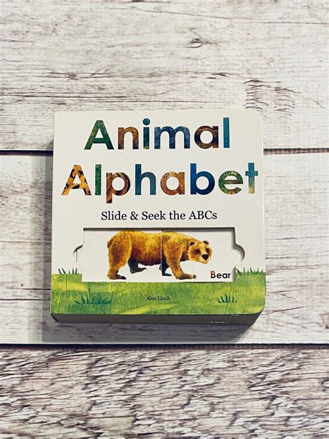 Animal Alphabet • Board Book 📚