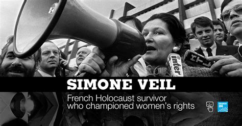 Simone Veil, French Holocaust survivor who championed women’s rights ...