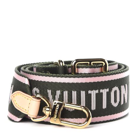 LOUIS VUITTON Nylon Bandouliere Shoulder Strap Kaki 546269 | FASHIONPHILE