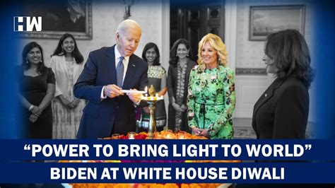 US President Joe Biden Hosts Biggest Ever Diwali Festivities At The White House - Articles