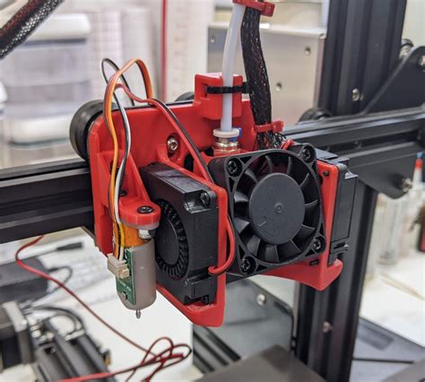Dual Cooling Fan Upgrade with BLtouch Mount for Creality Ender 3 V2 by cdsmakestuff | Download ...
