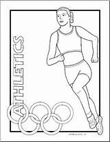 Summer Olympics Coloring Pages sketch template