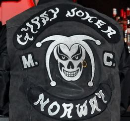 Gypsy Joker MC Patch Logo Norway - One Percenter Bikers