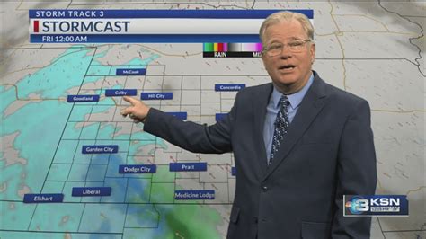 Kansas weather forecast: Late week system brings wintry, wet weather