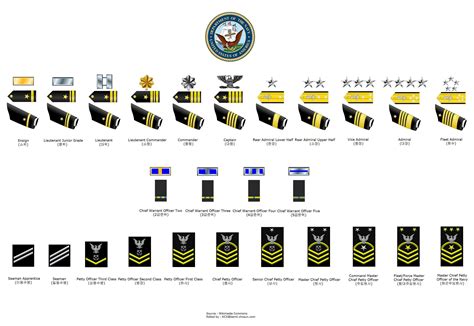 United States Navy Enlisted Rank Insignia