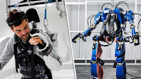 Most Advanced Exoskeleton Suits - YouTube