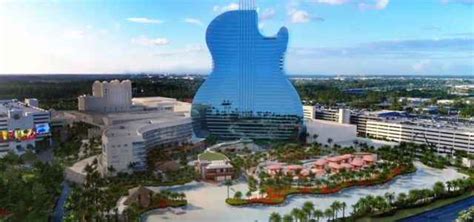 Hard Rock Hotel a Miami/ Florida, l’albergo è una enorme chitarra in ...