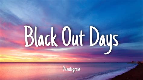 Black Out Days - Phantogram | Lyrics [1HOUR] ( slowed - tiktok version - and stay ay ay ay ahh ...