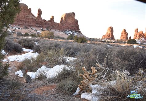 Arches National Park in Winter - Utah's Adventure Family