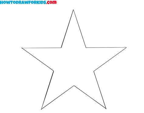 How to Draw a Star - Easy Drawing Tutorial For Kids