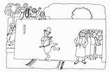 Peter Heals A Beggar Coloring Page Pages sketch template