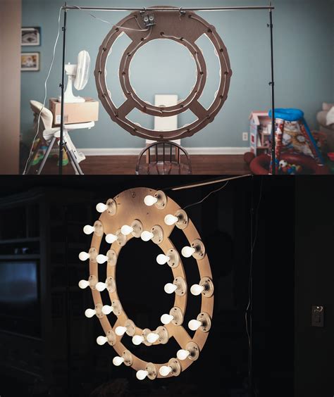 https://flic.kr/p/r4o1ii | Front/Back My DIY Ring Light Diy Ring Light, Light Box Diy, Studio ...