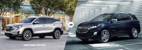 2021 GMC Terrain vs. 2020 Chevy Equinox | SUV Comparison | Capital GMC ...