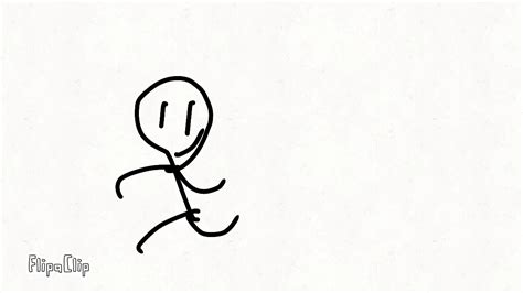 Walk of a stickman cycle test - YouTube