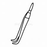 Tweezers Coloring Pages sketch template