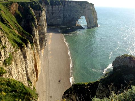 I was told these cliffs were beautiful but last weekend I was lucky to check out myself. Etretat ...