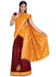 Lovely traditional dress of tamilnadu | Half saree, Fashion clothes women, Fashion