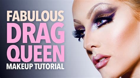Fabulous drag queen makeup tutorial - YouTube