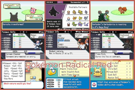 Pokemon Radical Red v2.0 released!! Mons from Gen 1-8, Raid battles ...