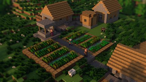 Minecraft: Village by SupahPOW31 on DeviantArt