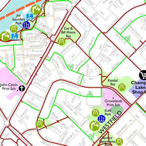 City of Armadale - Walk, wheel, ride. Map by Western Australia ...