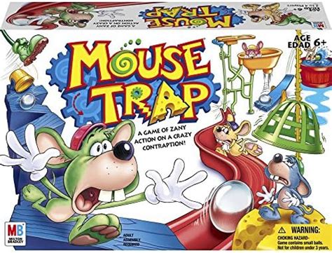 Hasbro Gaming Mouse Trap Board Game for Kids Ages 6 and Up, Classic Game for 2-4 Players, with ...