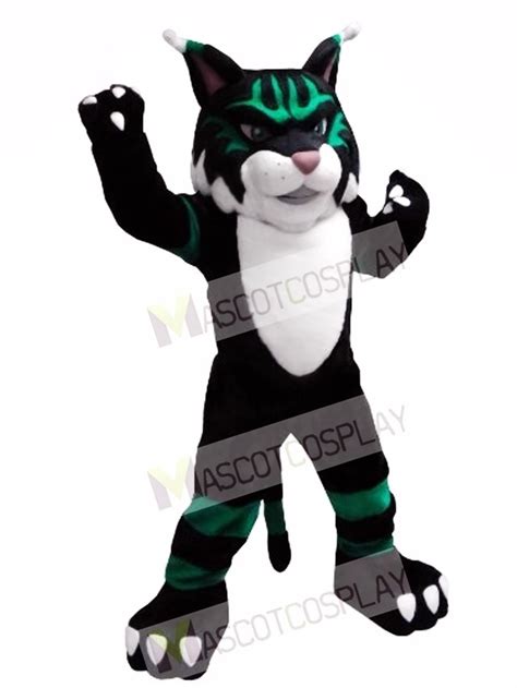 Colorful Wildcat Mascot Costume