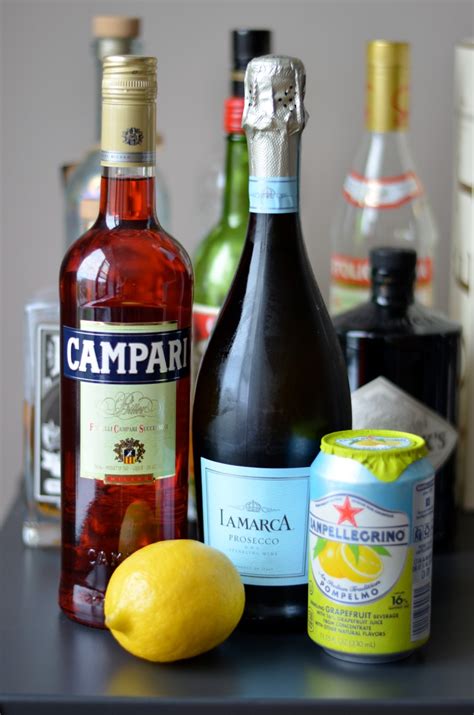 Citrus & Campari Prosecco Spritzer | Mikey's In My Kitchen