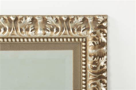 Rectangular Mirror in a Decorative Wood Frame | EBTH